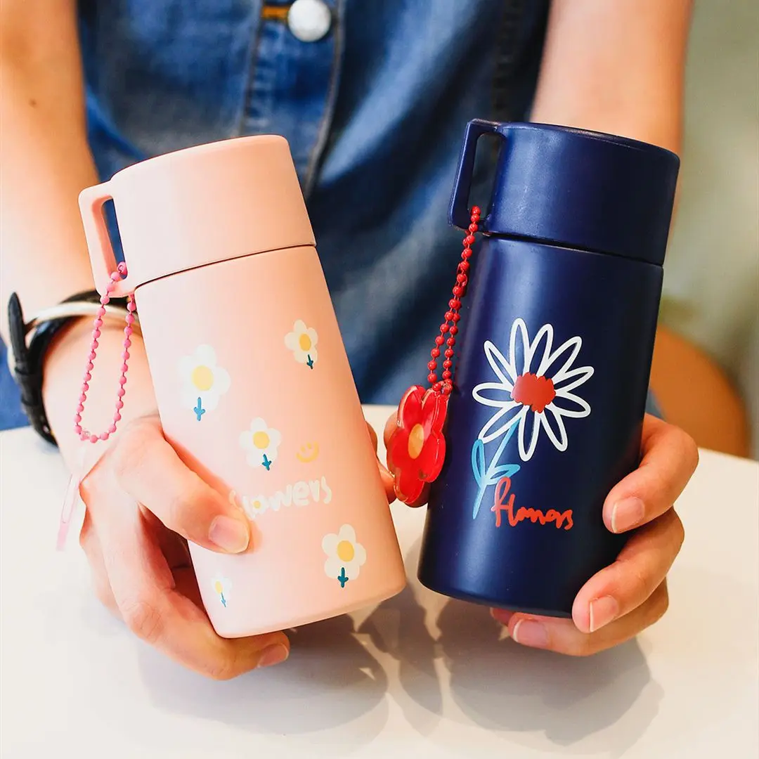 

Stainless Steel Flask Coffee Leakproof Pocket Insulated Cup Drink Cup Water Bottle Mini Mug