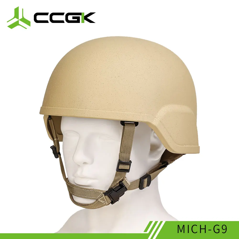 Фото CCGK | Нетактический пуленепробиваемый шлем MICH2000, материал PE, уровень NIJ IIIA, подвеска WENDY №1