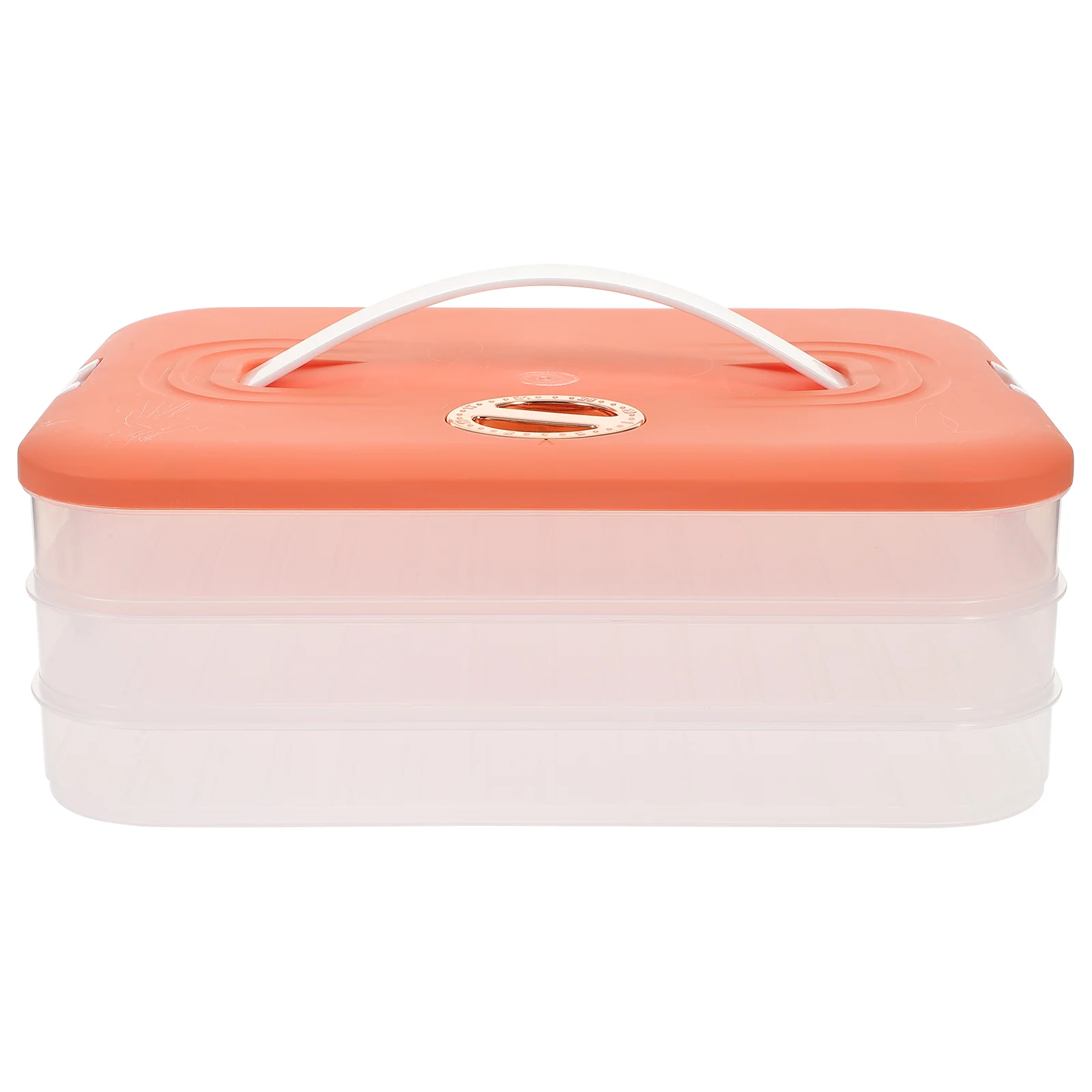 

Box Dumpling Storagefreezer Container Refrigerator Fridgeorganizer Containers Dumplings Layer Bins Tray Freshlid Saverfrozen