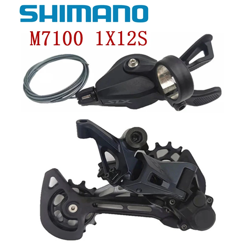 

SHIMANO DEORE M7100 Derailleur Original Kit Mountain Bike 1x12 Speed M7100 Compatible M7120 Derailleur Shifter Accessories