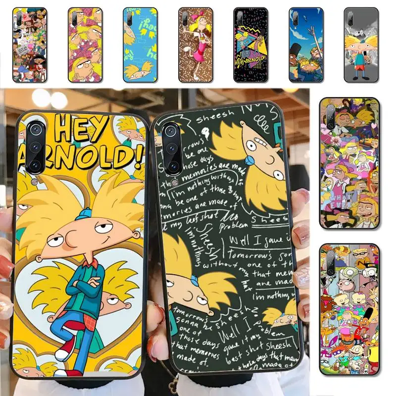 

Hey Arnolds Cartoon Phone Case for Xiaomi mi 8 9 10 lite pro 9SE 5 6 X max 2 3 mix2s F1