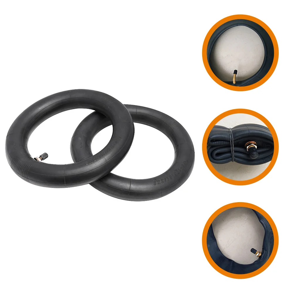 

2 шт. Противоударная трубка для скутера внутренняя шина амортизирующая внутренняя электрическая практичная спортивная резиновая Замена