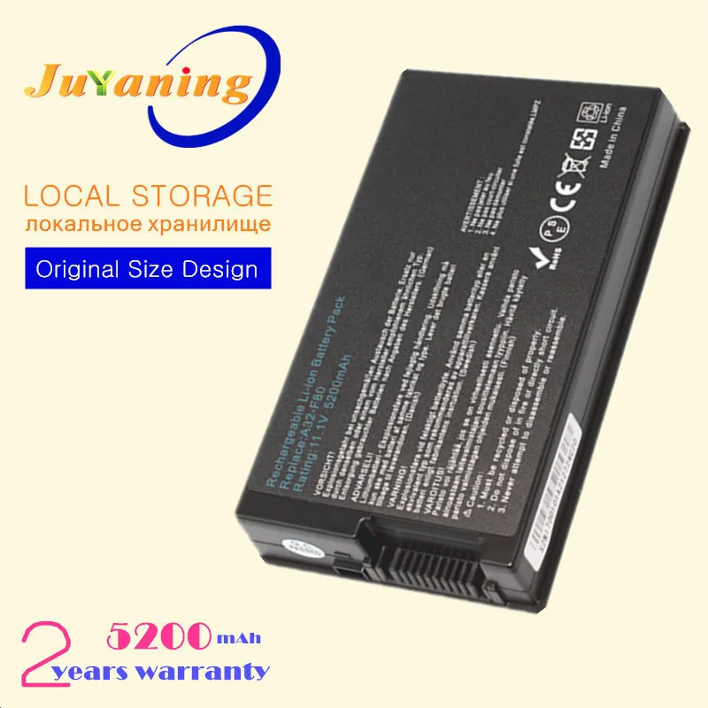 A32-F80 Аккумулятор для ноутбука asus F80 F80Cr f80l f80q F80s F81 F81Se F81E F83E F83 F83Cr F83Se F83T X61S X61Z X61W