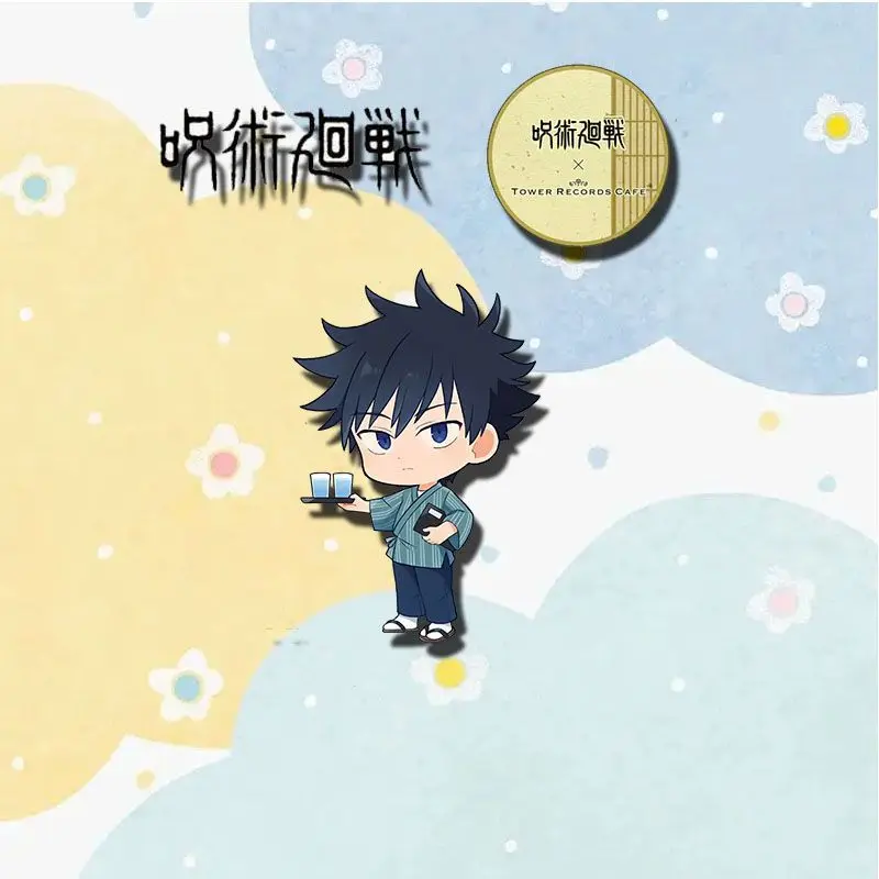 JJK Cafe Series акриловые заколки Gojo Satoru аксессуары из аниме Nanami Kento мультяшная