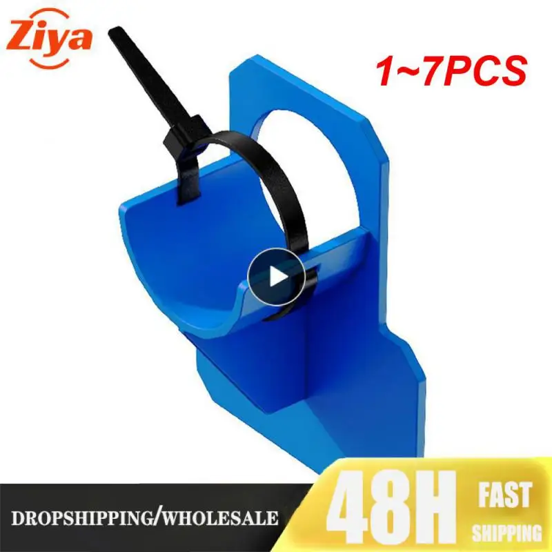 

1~7PCS Swimming Pool Pipe Fixing Holder Mount Supports Pipes 30-38mm Incoming Above Ground Water Hose Bracket with Cable