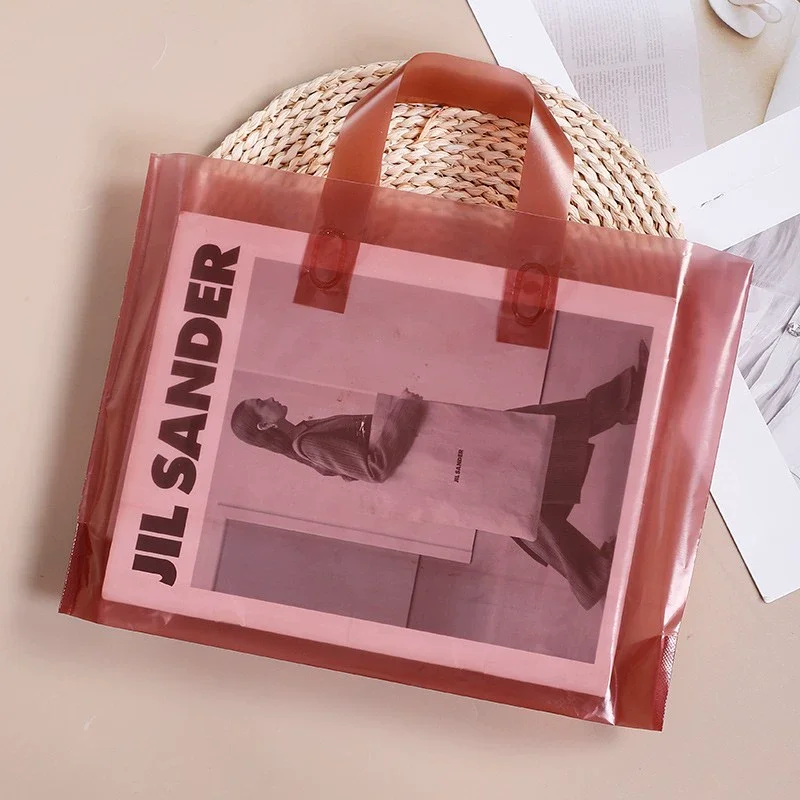 

Пластиковые сумки-тоут с логотипом