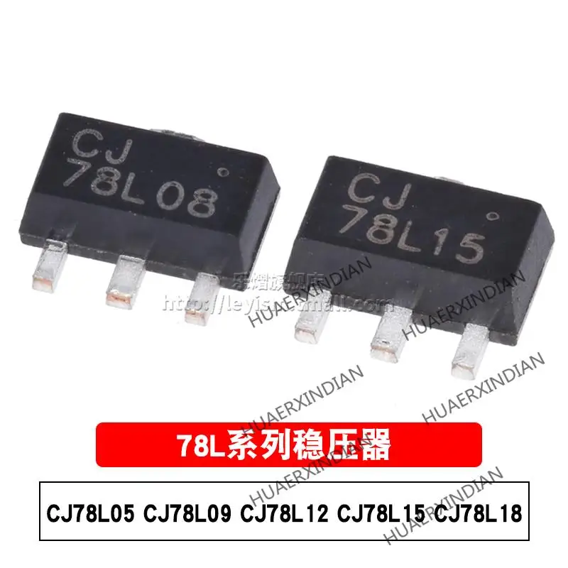 

10PCS/LOT New Original CJ78L05 CJ78L09 CJ78L12 CJ78L15 CJ78L18 SOT89 In Stock