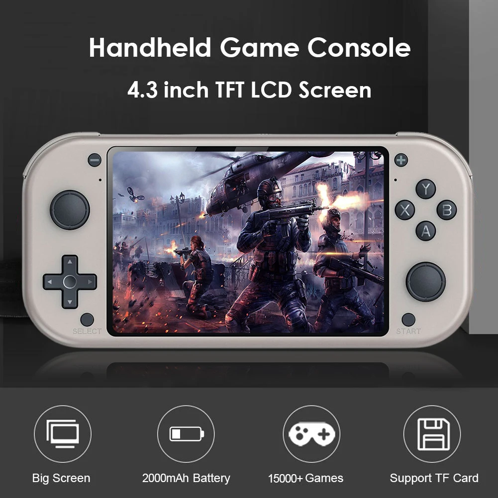 

Игровая консоль M17 в стиле ретро, 4,3 дюйма, 480*272
