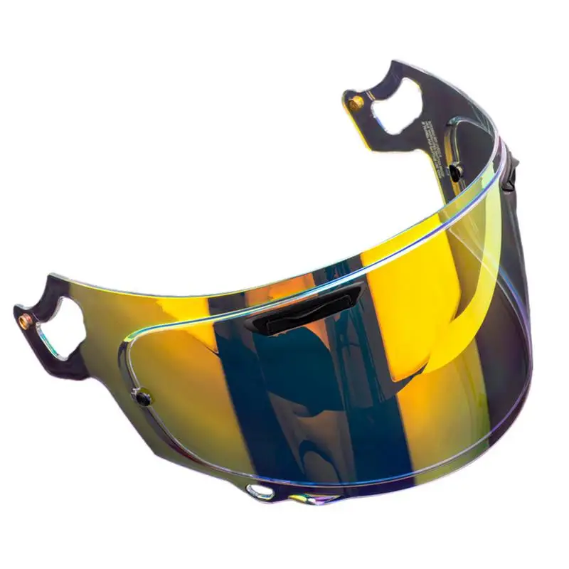 

Mirrored Lens Shield Tinted Face Shield Visor Motorcycle Armet Lens Mirrored Lens Shield For Motorcycle Effective Protection