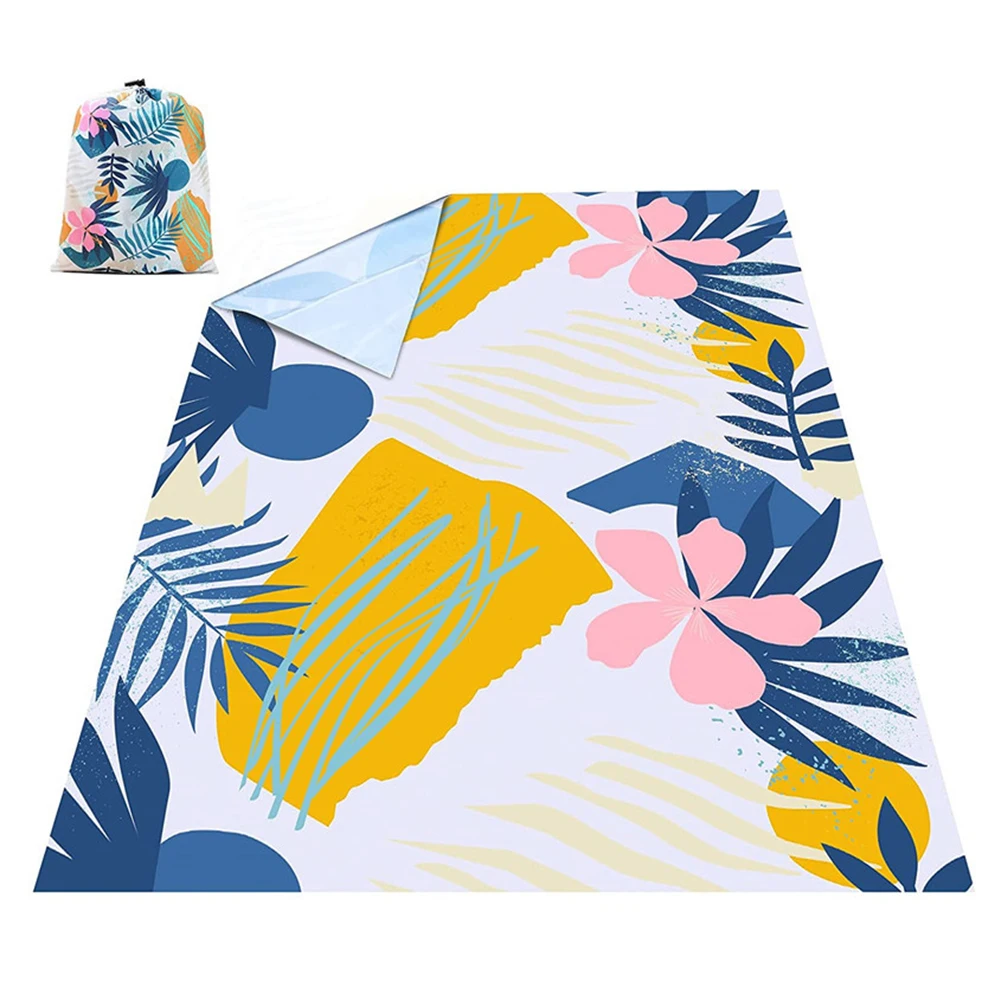 Водонепроницаемый плед для пляжа барбекю походов пикника кемпинга игровой