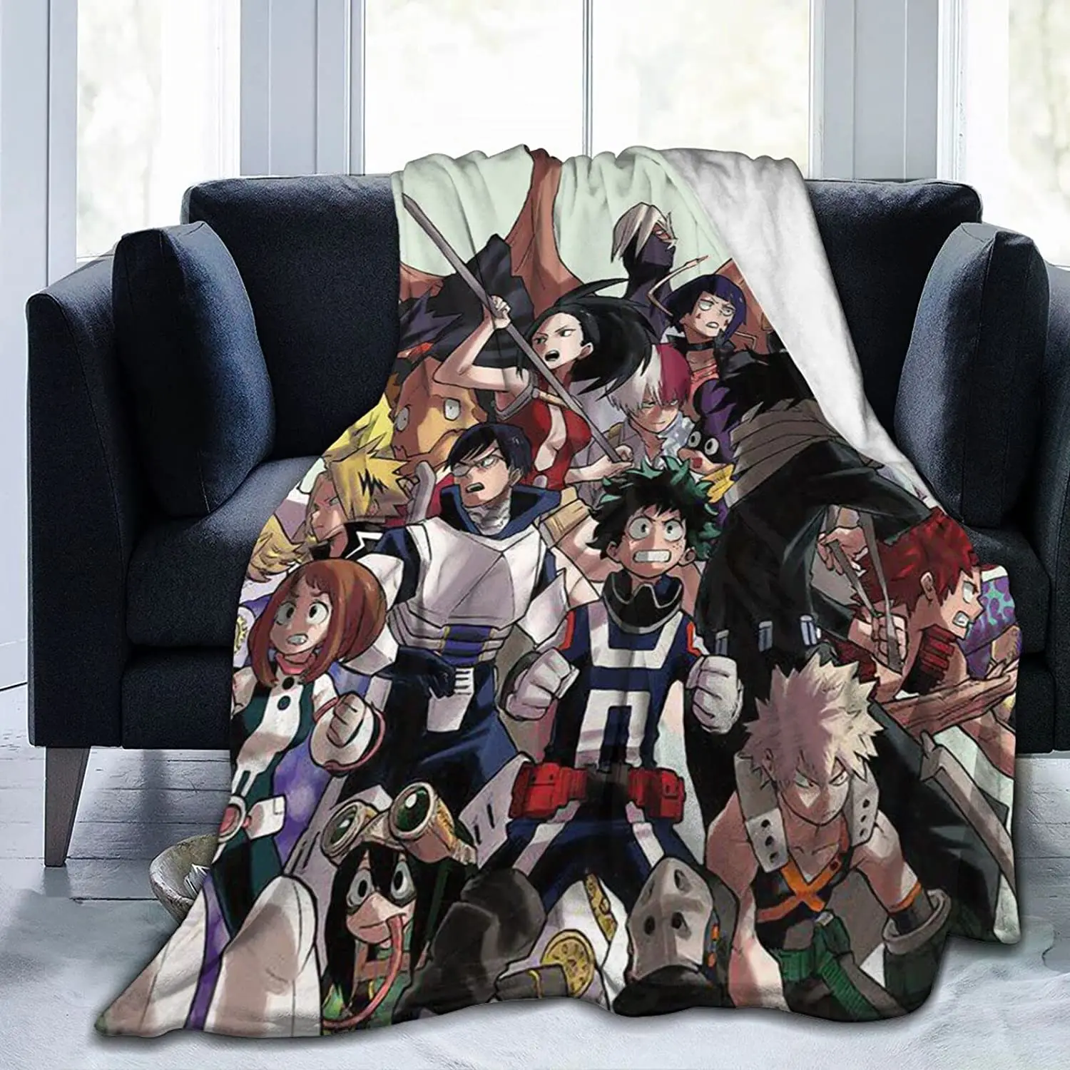 

Season 5 Soft Flannel Blanket Lightweight Fleece Blanket Air Conditioner is Suitable for Bedroom Living Room Sofa