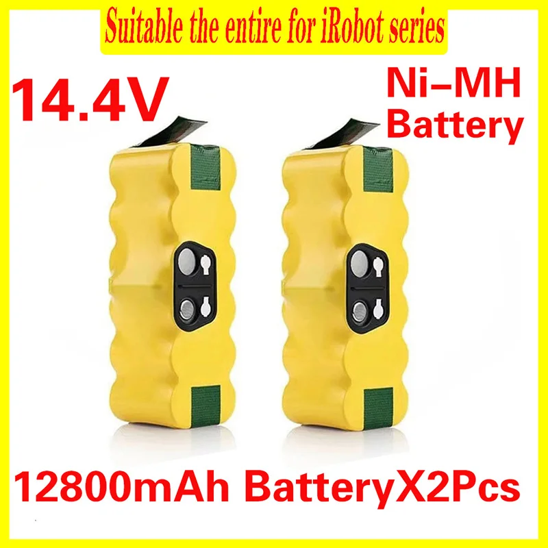 Аккумулятор Ni-MH 14 4 В 12800 мАч для iRobot Roomba 500 600 700 800 900 серии 890 880 870 860 675 760