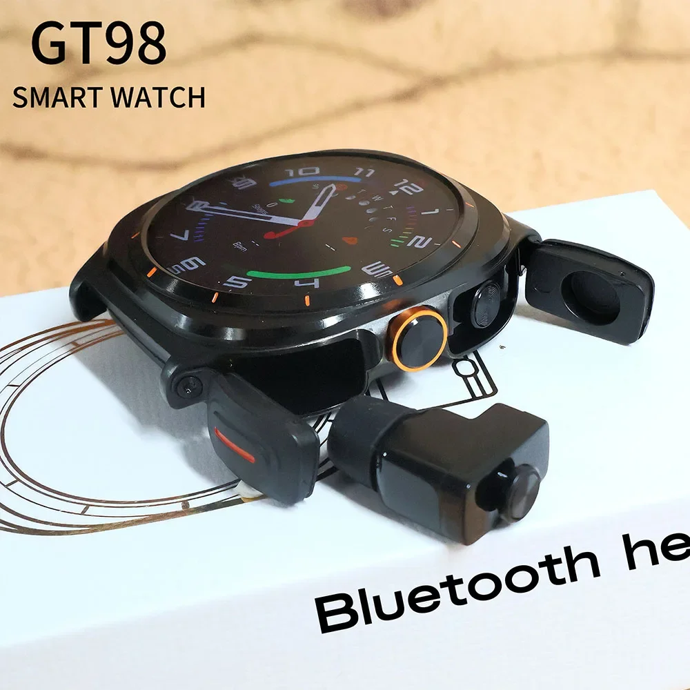 Фото ZORDAI 2in1 SmartWatch Наушники GT98 Беспроводная гарнитура Bluetooth Вызов Музыка Спортивные часы Фитнес-трекер Z7 ultra Watch 7 Обновлено №5