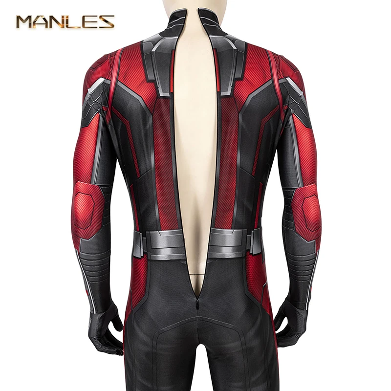 Комбинезоны Ant-Man для косплея фильм and the Wasp комбинезон с 3D рисунком костюм