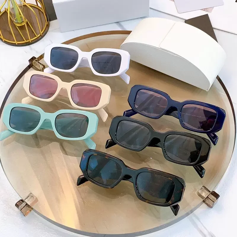 

Top Quality Luxury brand Sunglasses for Men and Women Summer UV400 17WF Retro Square Acetate Frame Fashion Eyeglasses with Box