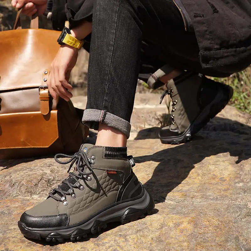 

Мужские спортивные ботинки размер 42, черные удобные тактические кроссовки, кроссовки с широкой подошвой, мужская спортивная обувь для бега ...