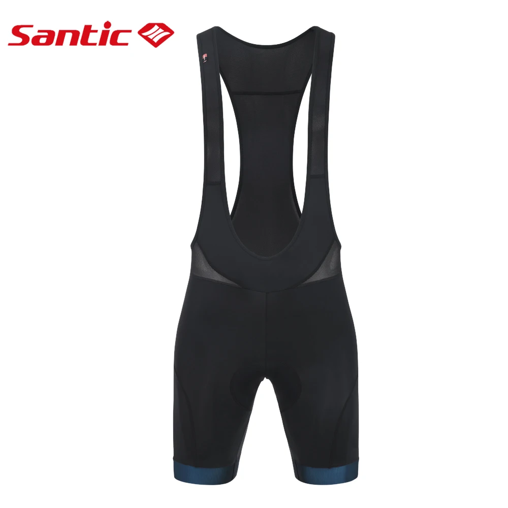 

Santic Men's Cycling Bib Shorts Summer MTB Bike 4D Padded Shorts Breathable Moisture-absorbing Stretch Reflective Pants Asian s
