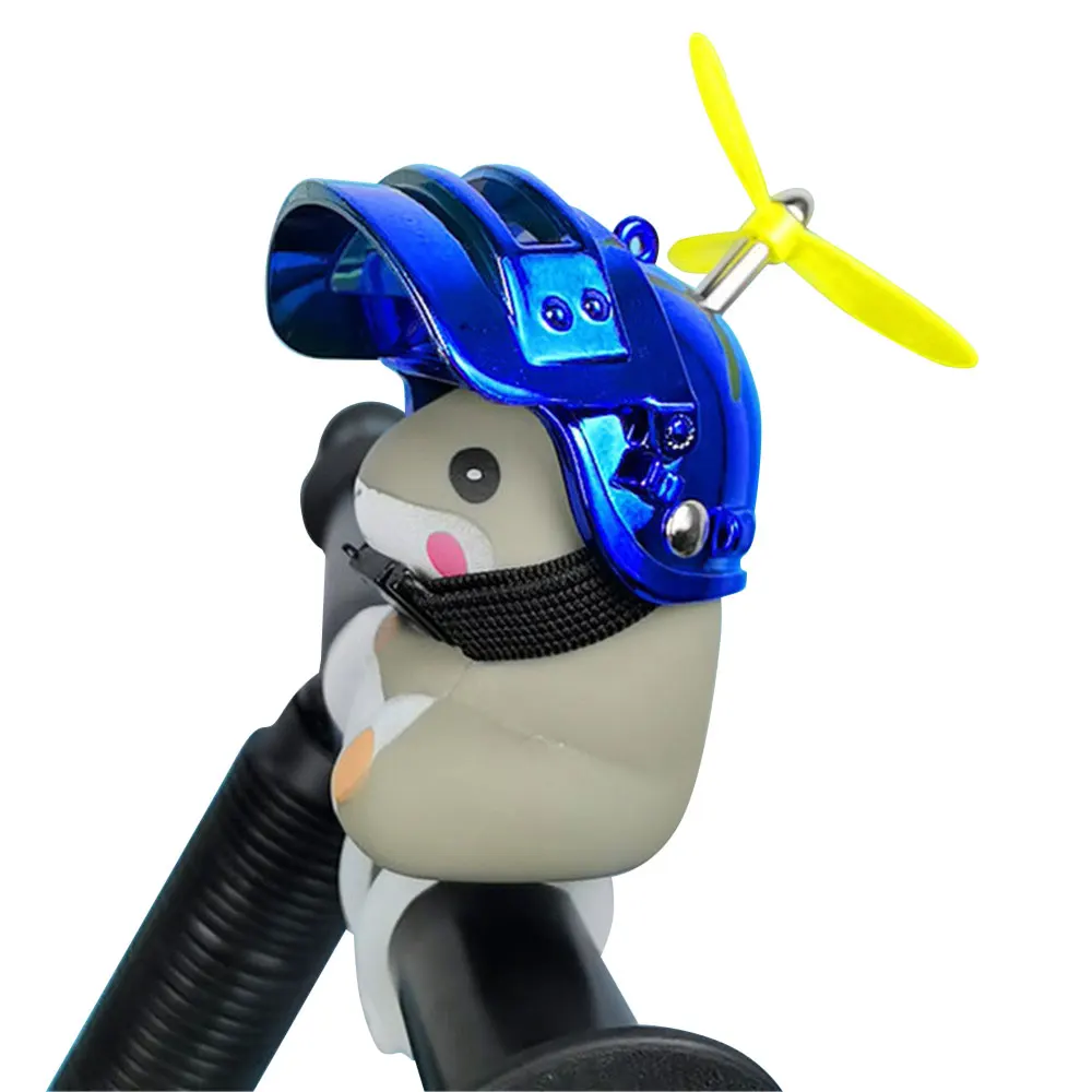 Сигнал безпеки двигуна Turbo Duck Bamboo Dragonfly Hamster Horn Cute Rotating Wind Can Be Bright Speaker