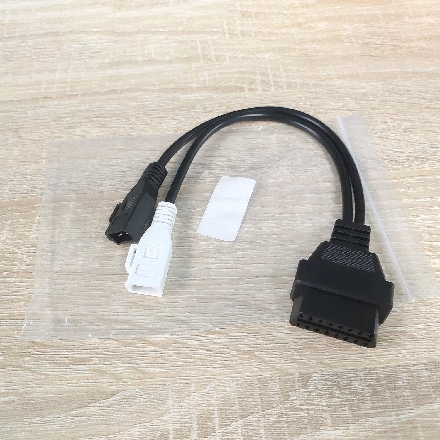 Подходит для Audi: диагностический кабель OBD2 с 2x2 PIN на 16 PIN, адаптер-разъем VAG 2P+2P на OBD 2 (гнездо), VAG KKL. (art.: 3920d9becf986) - 3920d9becf986