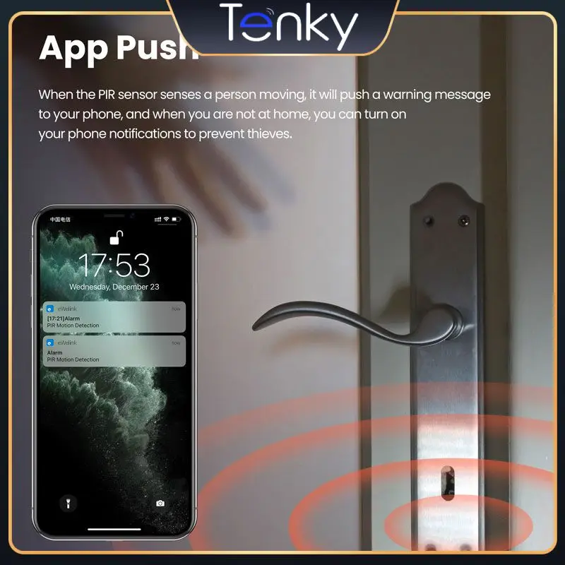 

Smart Home Smart Pir Motion Sensor Wireless Mini Smart Body Movement Detecter Zigbee3.0 App Control Home Security System