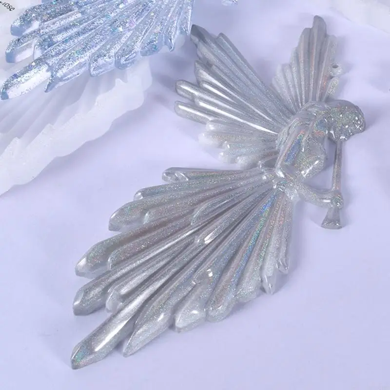 DIY Crystal Girl Flute Angel Epoxy Last