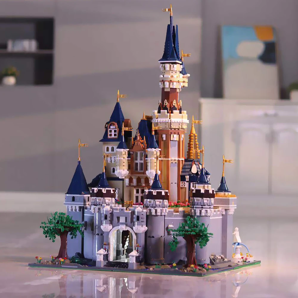 

13132 In Stock Street View Fairy Tale Dream Castle Paradise Building Blocks 8388pcs Bricks Education Toys