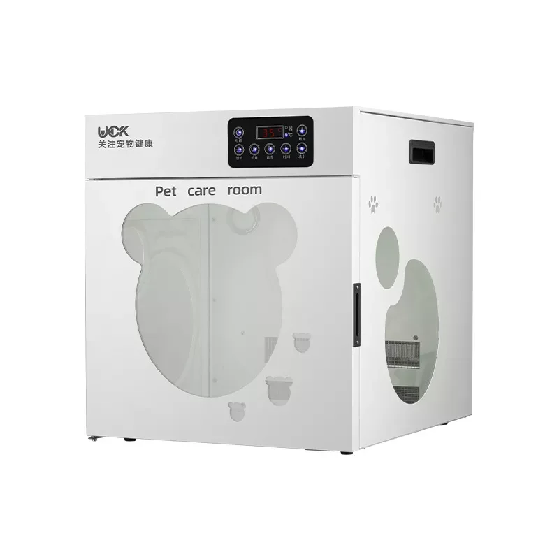 

75L Pet Smart Drying Box 360 Degrees Heater Sterilization Air Disinfection Drying Machine for Big Dog Hair Water Blowing Machine