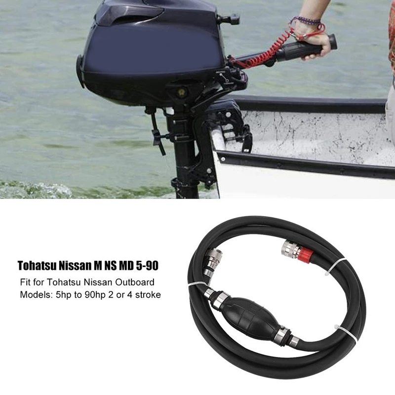 Топливный шланг 3B7-70200 в сборе с праймером для Tohatsu Nissan подвесной M NS MD 5 - 90HP 7.93FT