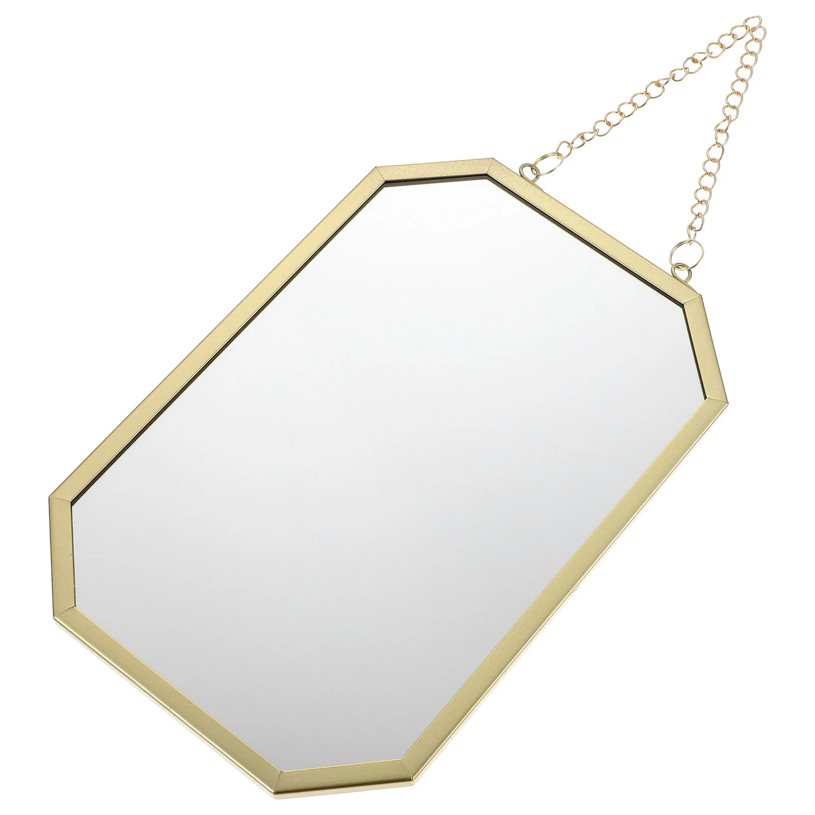

Wall Mirror with Hanging Chain Decorative Vanity Mirror Bathroom Wall Mirror Makeup Mirror