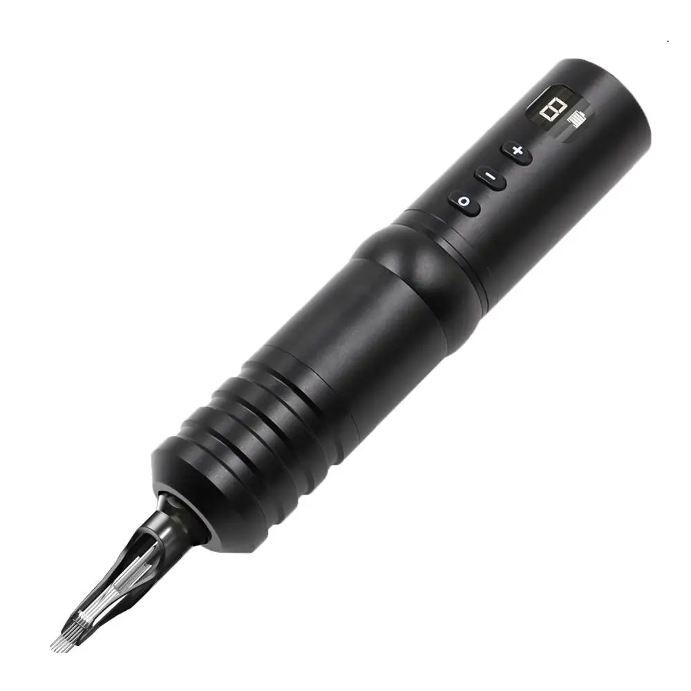

Professional Tattoo Guns Portable Wireless Tattoo Machine Pen With 1800mAh Lithium Battery LED Digital Display Tattoo Supplies