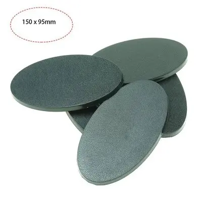 

Овальные Пластиковые базы 150x95 мм для Wargames и игровых миниатюров