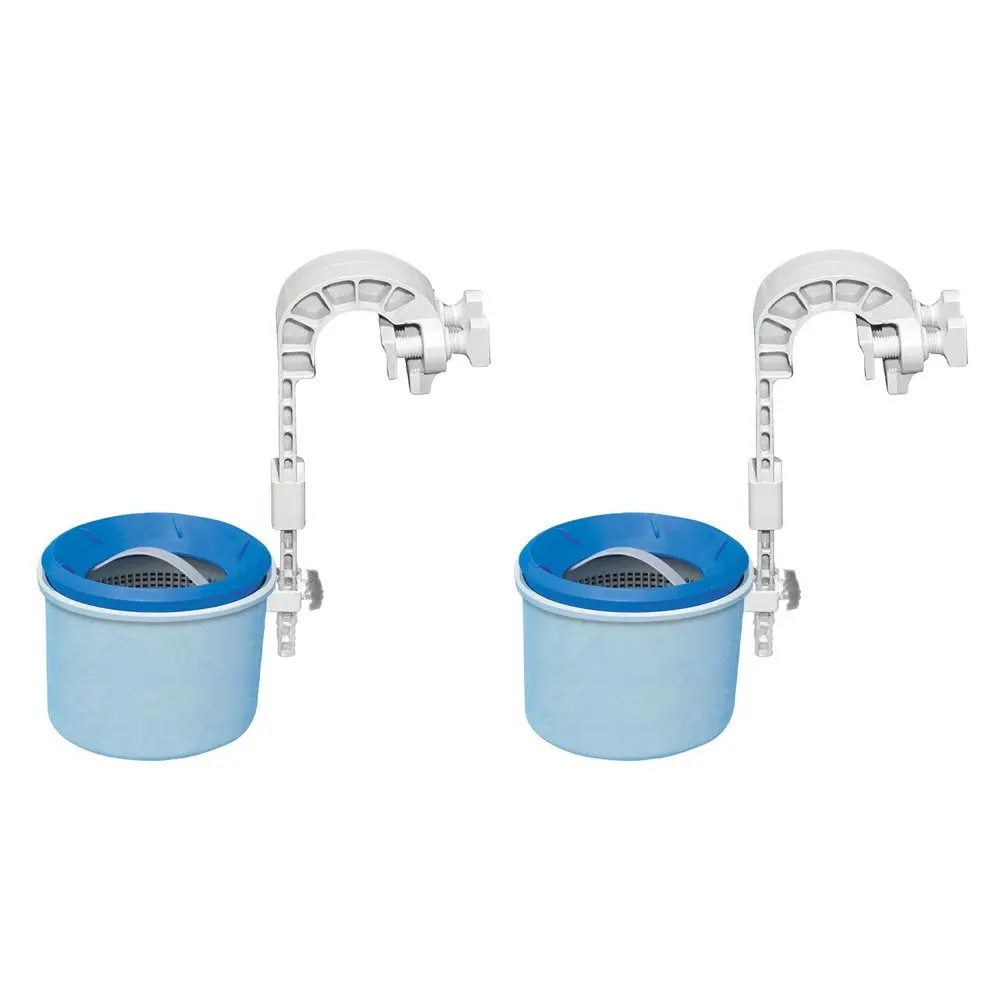 

Wall-Mounted Swimming Pool Surface Automatic Clean Skimmer (2 Pack)