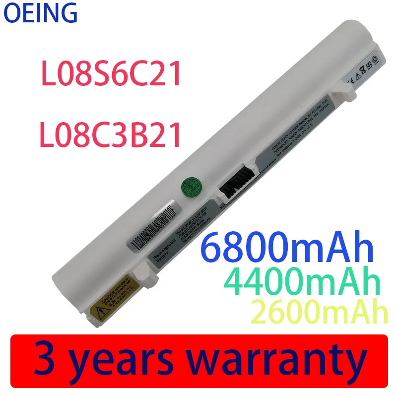 

New laptop battery for lenovo S9 S10 S10C S10e S12 L08C3B21 L08S6C21 L08S3B21 6clls Free shipping