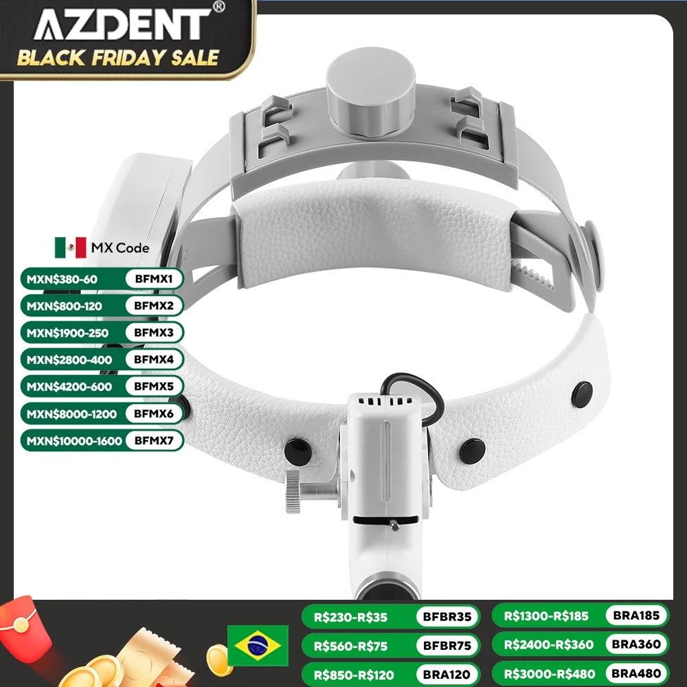 Налобный фонарь AZDENT для бинокулярных налобных фонарей 5 Вт