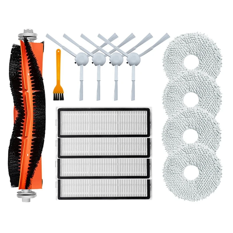 

Запчасти для Xiaomi Mijia B101CN все-в-одном, сменная основная боковая щетка, фильтр, насадка на швабру