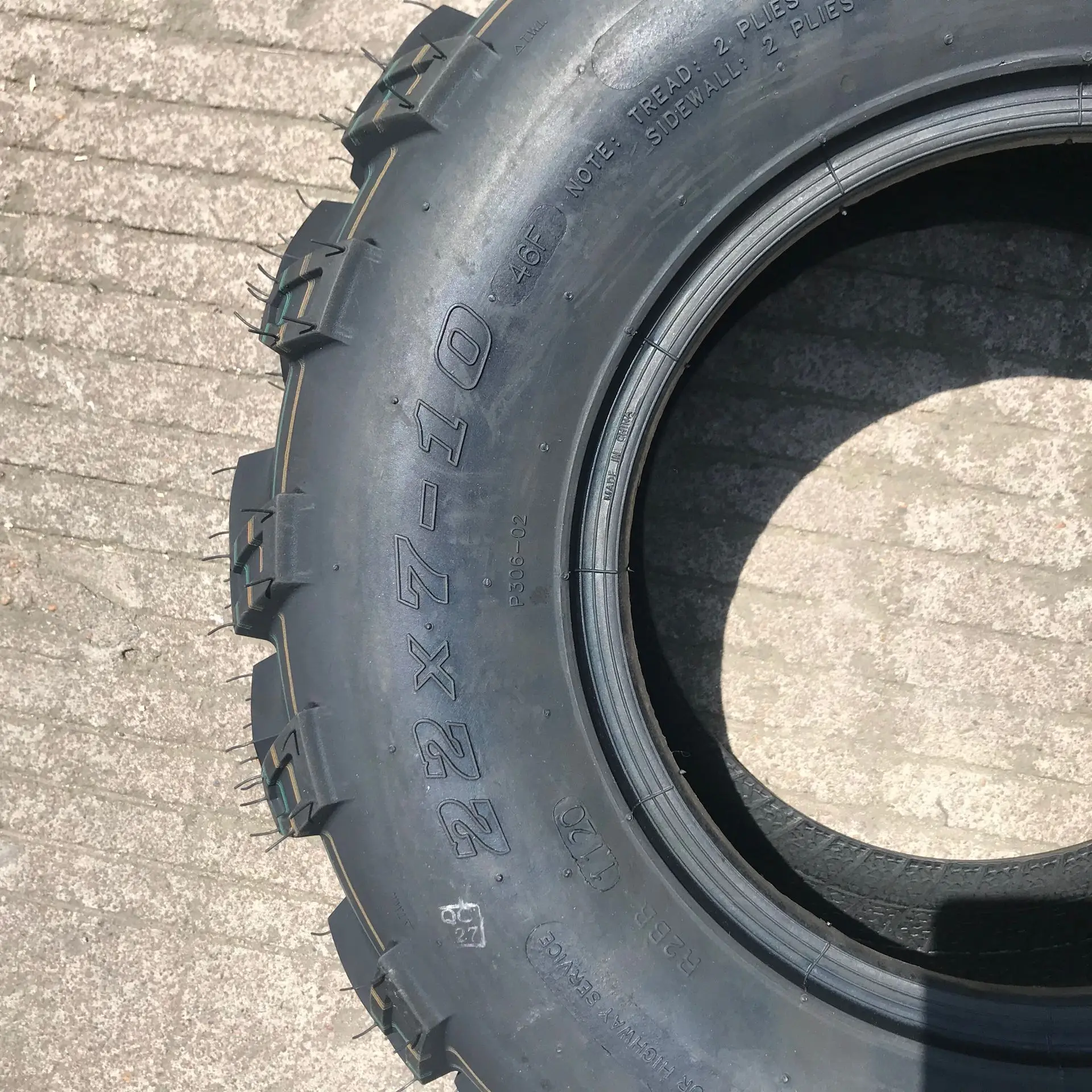 Четырехколесный 22x7-10 20x10-10 22x10-10 ступица шин для 150 200 250 300CC ATV UTV внедорожного