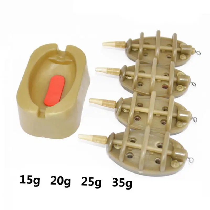 

Привлекательный пластиковый контейнер 4 в 1, приманка для рыбы, кормушка для карпа, многофункциональный высококачественный поплавок для рыбалки
