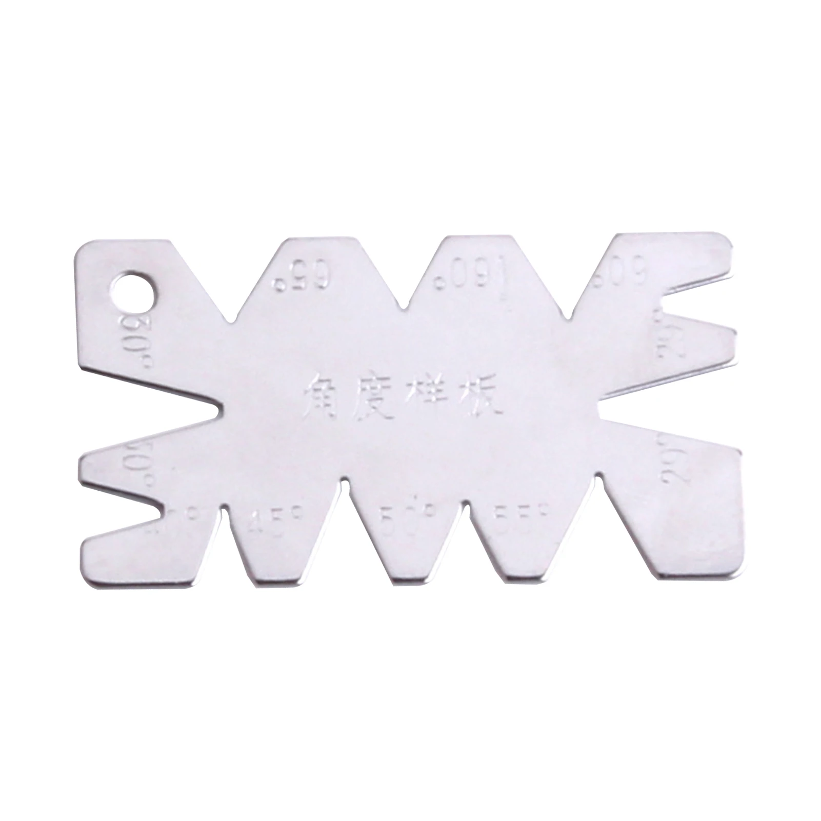 

Precise Professional Simple Stainless Steel Screw Thread Cutting Sliver Useful Clear Scale Accessories Angle Gauge Model Durable