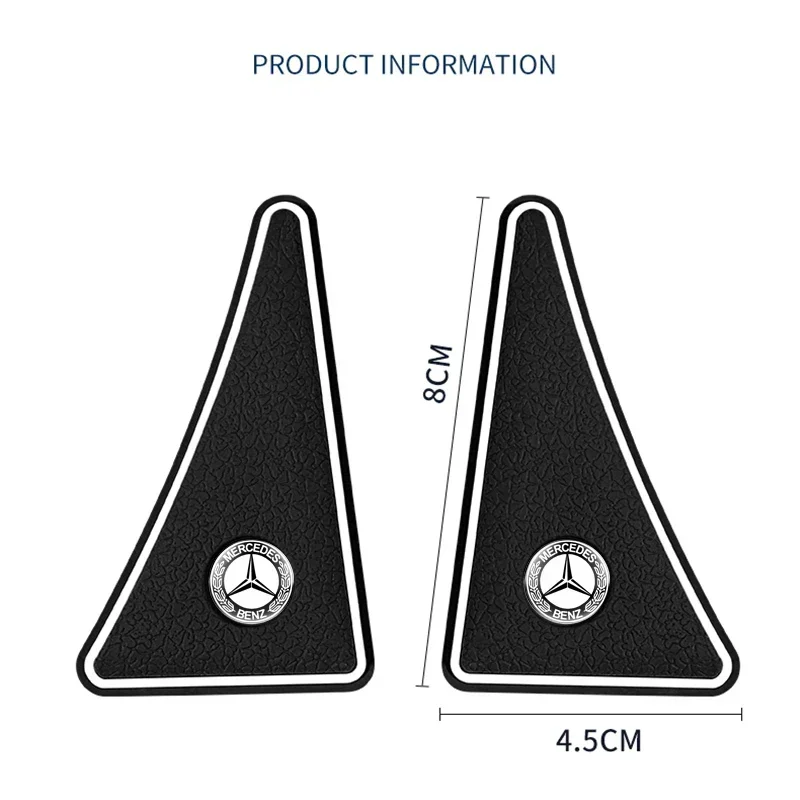2 шт./компл. защита для дверей автомобиля противоударная полоса наклейка угловая