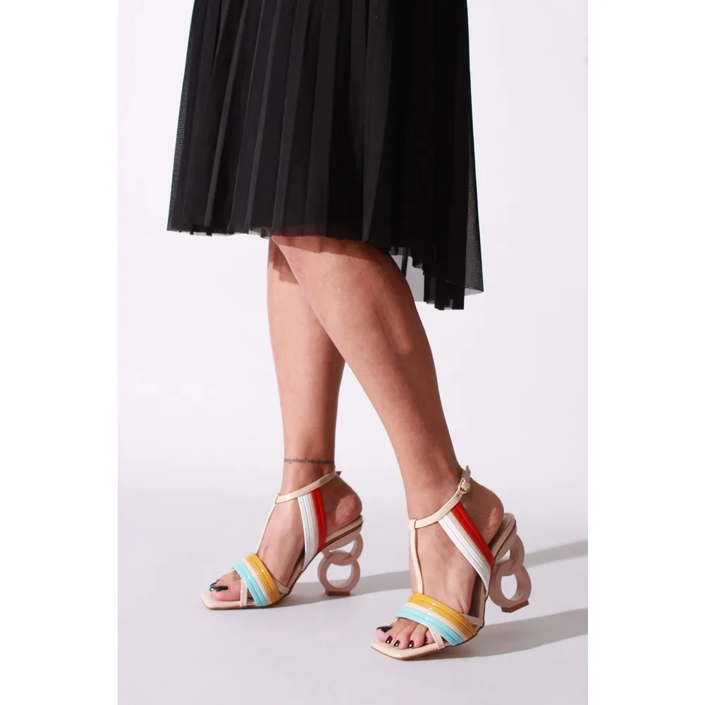 

Туфли Dorlie Plusten из лакированной кожи женские на высоком каблуке