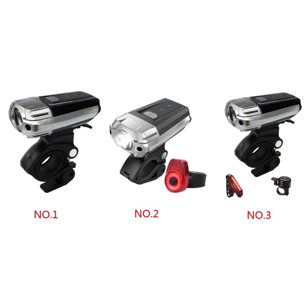 

Водонепроницаемый безопасный светодиодный велосипедный фонарь с зарядкой через USB, передсветильник фонарь, задний фонарь, задний фонарь, п...