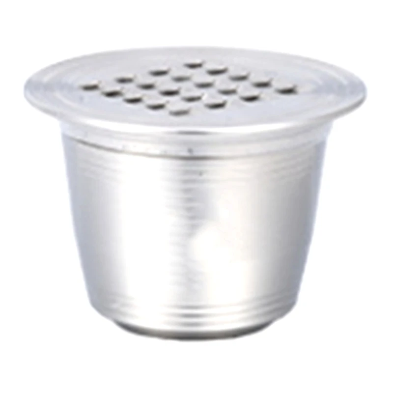 

Многоразовые зеркальные фильтры для кофе из нержавеющей стали для Nespresso, корзины, капсулы, кухонные аксессуары