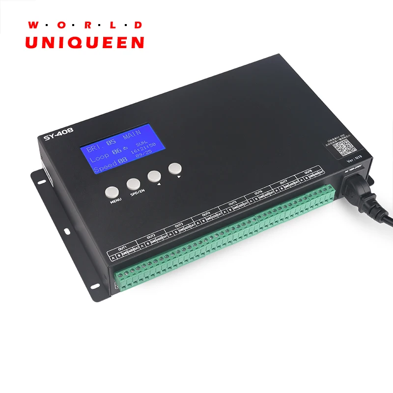 

WORLD UNIQUEEN RGB контроллер K-SY-408 1024 пикселя 8CH
