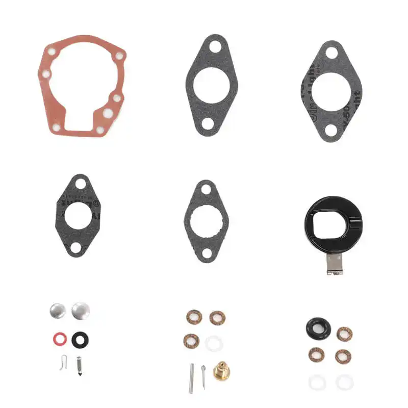 

Carb Repair Set Carburetor Repair Kit Reliable 439071 Replacement for Johnson Evinrude 5.5hp 6hp 10hp for Marine Accessory