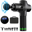 Массажный пистолет для расслабления мышц тела, электрический массажер, терапевтический пистолет для расслабления тела и ног