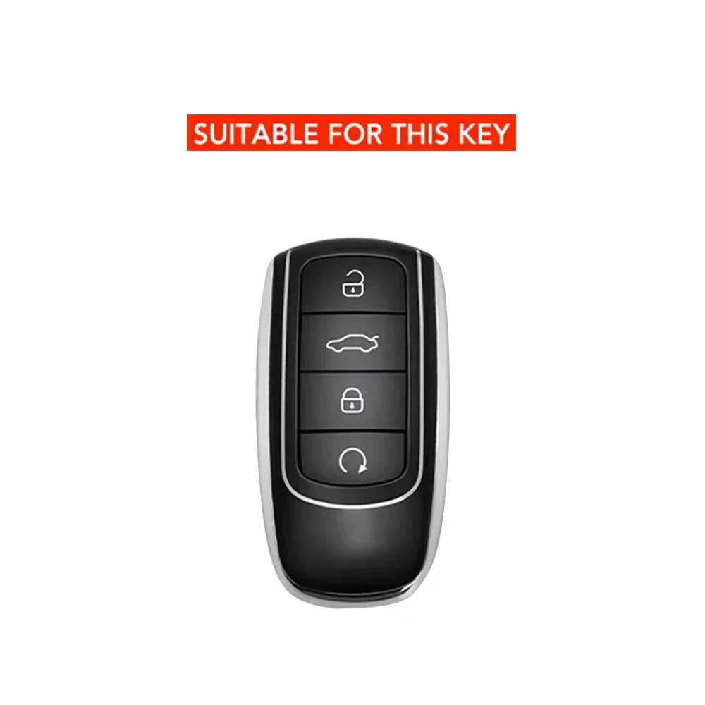 Силиконовый чехол для автомобильного ключа Chery Tiggo 8 Pro 8plus 5 Plus 7pro 7 Max Omoda C5