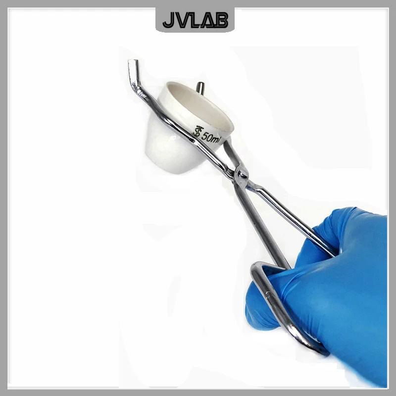 Хромированные щипцы для тигеля зажим графитовой плавильной печи плоскогубцы