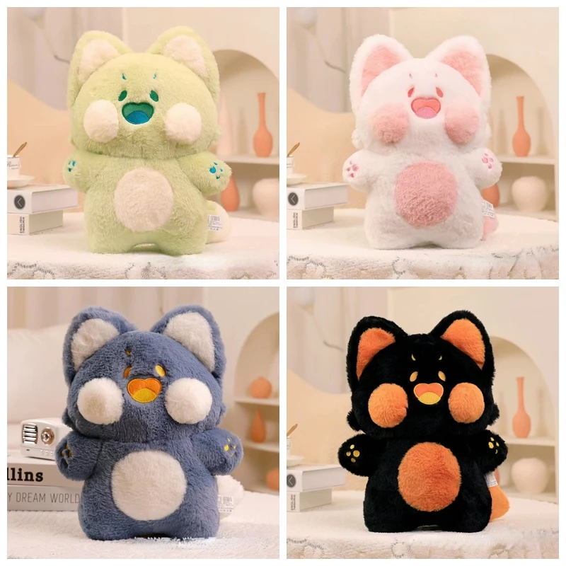 

Kawaii Cartoon Dudu Cat Anime Plush Toy Stuffed Soft Cat Doll Animal Pillow Birthday Halloween Gift for Kids Girlfriend