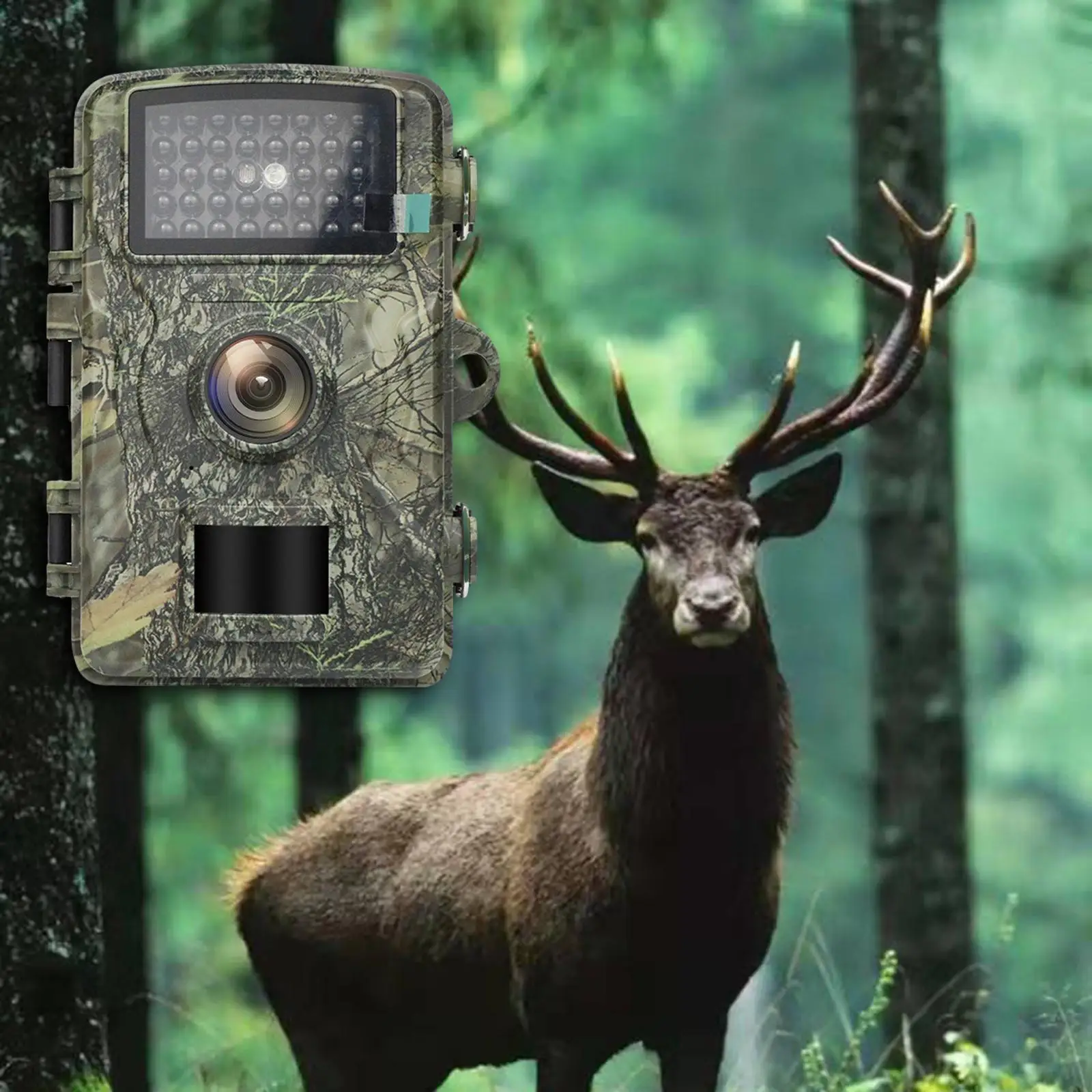 

4640x3488 Trail Camera портативный наружный монитор для разведки двора сада