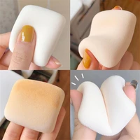 2 pcs soft cosmetics puff wet dry dual use air cushion concealer foundation powder makeup sponge smooth puff beauty tools